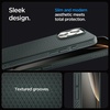 image:imageSpigen for iPhone 17 Pro Max Case Liquid Air TPU Covered Camera Control No Magnet Ring MilitaryGrade Protection  Matte BlackAbyss Green
