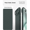 image:imageSpigen for iPhone 17 Pro Max Case Liquid Air TPU Covered Camera Control No Magnet Ring MilitaryGrade Protection  Matte BlackAbyss Green