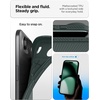 image:imageSpigen for iPhone 17 Pro Max Case Liquid Air TPU Covered Camera Control No Magnet Ring MilitaryGrade Protection  Matte BlackAbyss Green
