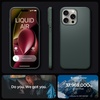 image:imageSpigen for iPhone 17 Pro Max Case Liquid Air TPU Covered Camera Control No Magnet Ring MilitaryGrade Protection  Matte BlackAbyss Green