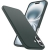 image:imageSpigen for iPhone 17 Pro Max Case Liquid Air TPU Covered Camera Control No Magnet Ring MilitaryGrade Protection  Matte BlackAbyss Green