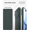 image:imageSpigen for iPhone 17 Pro Max Case Liquid Air TPU Covered Camera Control No Magnet Ring MilitaryGrade Protection  Matte BlackAbyss Green