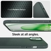 image:imageSpigen for iPhone 17 Pro Max Case Liquid Air TPU Covered Camera Control No Magnet Ring MilitaryGrade Protection  Matte BlackAbyss Green
