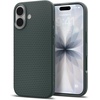 image:imageSpigen for iPhone 17 Pro Max Case Liquid Air TPU Covered Camera Control No Magnet Ring MilitaryGrade Protection  Matte BlackAbyss Green