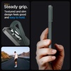 image:imageSpigen for iPhone 17 Pro Max Case Liquid Air TPU Covered Camera Control No Magnet Ring MilitaryGrade Protection  Matte BlackAbyss Green