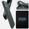 image:imageSpigen for iPhone 17 Pro Max Case Liquid Air TPU Covered Camera Control No Magnet Ring MilitaryGrade Protection  Matte BlackAbyss Green