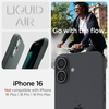 image:imageSpigen for iPhone 17 Pro Max Case Liquid Air TPU Covered Camera Control No Magnet Ring MilitaryGrade Protection  Matte BlackAbyss Green