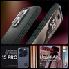 image:imageSpigen for iPhone 17 Pro Max Case Liquid Air TPU Covered Camera Control No Magnet Ring MilitaryGrade Protection  Matte BlackAbyss Green