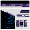 image:imageSpigen for iPhone 17 Pro Max Case Liquid Air TPU Covered Camera Control No Magnet Ring MilitaryGrade Protection  Matte BlackDeep Purple
