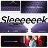 image:imageSpigen for iPhone 17 Pro Max Case Liquid Air TPU Covered Camera Control No Magnet Ring MilitaryGrade Protection  Matte BlackDeep Purple