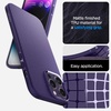 image:imageSpigen for iPhone 17 Pro Max Case Liquid Air TPU Covered Camera Control No Magnet Ring MilitaryGrade Protection  Matte BlackDeep Purple