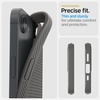 image:imageSpigen for iPhone 17 Pro Max Case Liquid Air TPU Covered Camera Control No Magnet Ring MilitaryGrade Protection  Matte BlackMarble Gray