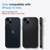 image:imageSpigen for iPhone 17 Pro Max Case Liquid Air TPU Covered Camera Control No Magnet Ring MilitaryGrade Protection  Matte BlackMatte Black