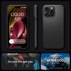 image:imageSpigen for iPhone 17 Pro Max Case Liquid Air TPU Covered Camera Control No Magnet Ring MilitaryGrade Protection  Matte BlackMatte Black