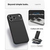 image:imageSpigen for iPhone 17 Pro Max Case Liquid Air TPU Covered Camera Control No Magnet Ring MilitaryGrade Protection  Matte BlackMatte Black