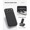 image:imageSpigen for iPhone 17 Pro Max Case Liquid Air TPU Covered Camera Control No Magnet Ring MilitaryGrade Protection  Matte BlackMatte Black