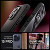 image:imageSpigen for iPhone 17 Pro Max Case Liquid Air TPU Covered Camera Control No Magnet Ring MilitaryGrade Protection  Matte BlackMatte Black