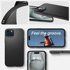 image:imageSpigen for iPhone 17 Pro Max Case Liquid Air TPU Covered Camera Control No Magnet Ring MilitaryGrade Protection  Matte BlackMatte Black