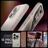 image:imageSpigen for iPhone 17 Pro Max Case Liquid Air TPU Covered Camera Control No Magnet Ring MilitaryGrade Protection  Matte BlackNatural Titanium