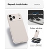 image:imageSpigen for iPhone 17 Pro Max Case Liquid Air TPU Covered Camera Control No Magnet Ring MilitaryGrade Protection  Matte BlackNatural Titanium