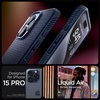 image:imageSpigen for iPhone 17 Pro Max Case Liquid Air TPU Covered Camera Control No Magnet Ring MilitaryGrade Protection  Matte BlackNavy Blue