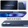 image:imageSpigen for iPhone 17 Pro Max Case Liquid Air TPU Covered Camera Control No Magnet Ring MilitaryGrade Protection  Matte BlackNavy Blue