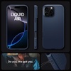 image:imageSpigen for iPhone 17 Pro Max Case Liquid Air TPU Covered Camera Control No Magnet Ring MilitaryGrade Protection  Matte BlackNavy Blue