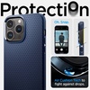 image:imageSpigen for iPhone 17 Pro Max Case Liquid Air TPU Covered Camera Control No Magnet Ring MilitaryGrade Protection  Matte BlackNavy Blue