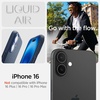 image:imageSpigen for iPhone 17 Pro Max Case Liquid Air TPU Covered Camera Control No Magnet Ring MilitaryGrade Protection  Matte BlackNavy Blue