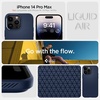 image:imageSpigen for iPhone 17 Pro Max Case Liquid Air TPU Covered Camera Control No Magnet Ring MilitaryGrade Protection  Matte BlackNavy Blue