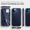 image:imageSpigen for iPhone 17 Pro Max Case Liquid Air TPU Covered Camera Control No Magnet Ring MilitaryGrade Protection  Matte BlackNavy Blue
