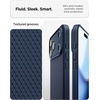 image:imageSpigen for iPhone 17 Pro Max Case Liquid Air TPU Covered Camera Control No Magnet Ring MilitaryGrade Protection  Matte BlackNavy Blue