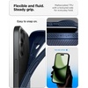 image:imageSpigen for iPhone 17 Pro Max Case Liquid Air TPU Covered Camera Control No Magnet Ring MilitaryGrade Protection  Matte BlackNavy Blue