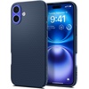 image:imageSpigen for iPhone 17 Pro Max Case Liquid Air TPU Covered Camera Control No Magnet Ring MilitaryGrade Protection  Matte BlackNavy Blue