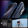 image:imageSpigen for iPhone 17 Pro Max Case Liquid Air TPU Covered Camera Control No Magnet Ring MilitaryGrade Protection  Matte BlackNavy Blue