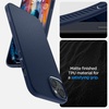 image:imageSpigen for iPhone 17 Pro Max Case Liquid Air TPU Covered Camera Control No Magnet Ring MilitaryGrade Protection  Matte BlackNavy Blue