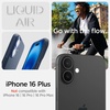 image:imageSpigen for iPhone 17 Pro Max Case Liquid Air TPU Covered Camera Control No Magnet Ring MilitaryGrade Protection  Matte BlackNavy Blue
