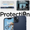 image:imageSpigen for iPhone 17 Pro Max Case Liquid Air TPU Covered Camera Control No Magnet Ring MilitaryGrade Protection  Matte BlackNavy Blue