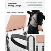 image:imageSpigen for iPhone 17 Pro Max Case Liquid Air TPU Covered Camera Control No Magnet Ring MilitaryGrade Protection  Matte BlackRose Titanium