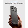 image:imageSpigen for iPhone 17 Pro Max Case Rugged Armor MagFit TPU Covered Camera Control Compatible with MagSafe  Matte BlackGray