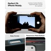 image:imageSpigen for iPhone 17 Pro Max Case Silicone Fit MagFit Compatible with MagSafe  BlackAbyss Green