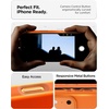 image:imageSpigen for iPhone 17 Pro Max Case Silicone Fit MagFit Compatible with MagSafe  BlackCosmic Orange