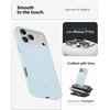 image:imageSpigen for iPhone 17 Pro Max Case Silicone Fit MagFit Compatible with MagSafe  BlackMute Blue