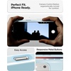 image:imageSpigen for iPhone 17 Pro Max Case Silicone Fit MagFit Compatible with MagSafe  BlackMute Blue