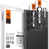 image:imageSpigen Camera Lens Protector for Galaxy S24 Ultra  Titanium Black 2 Pack  GlasTR EZ Fit Optik Pro 9H Tempered glass Scratch resistant Original photo quality Autoalign tray CasefriendlyTitanium Black