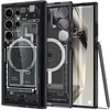 image:imageSpigen for Galaxy S24 Ultra Case Ultra Hybrid MagFit AntiYellowing Compatible with MagSafe Fast Wireless Charging  WhiteZero One Black