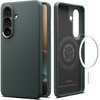 image:imageSpigen for Galaxy S26 Case Liquid Air MagFit MilitaryGrade Protection Compatible with MagSafeFast Wireless Charging  Matte BlackAbyss Green