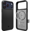 image:imageSpigen for iPhone 17 Pro Max Case Enzo Aramid T 1500D Genuine Aramid Fiber Camera Control Button Protection Compatible with MagSafe  Black BlackBlack Black