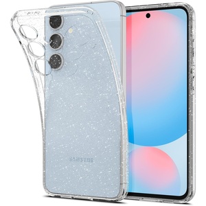 image:imageSpigen Liquid Crystal Glitter Designed for Galaxy S24 FE Case 2024  Crystal Quartz