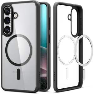 image:imageSpigen for Galaxy S24 Ultra Case Ultra Hybrid MagFit AntiYellowing Compatible with MagSafe Fast Wireless Charging  WhiteMatte Black